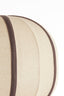 Hanging lamp 40x30 cm ESMIRIA natural+dark brown