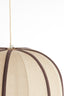 Hanging lamp 51x48 cm ESMIRIA natural+dark brown