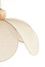 Hanging lamp 50x28 cm LAVRIRIA natural+wood