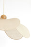 Hanging lamp 50x28 cm LAVRIRIA natural+wood