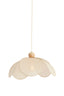 Hanging lamp 50x28 cm LAVRIRIA natural+wood