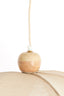Hanging lamp 60x30 cm LAVRIRIA natural+wood