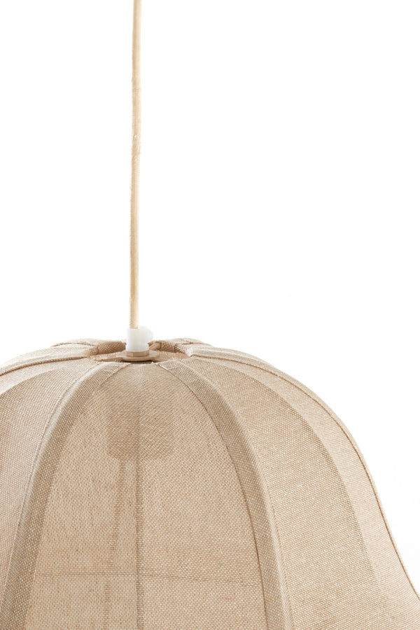 Hanging lamp 60x31 cm IRAVELLE natural