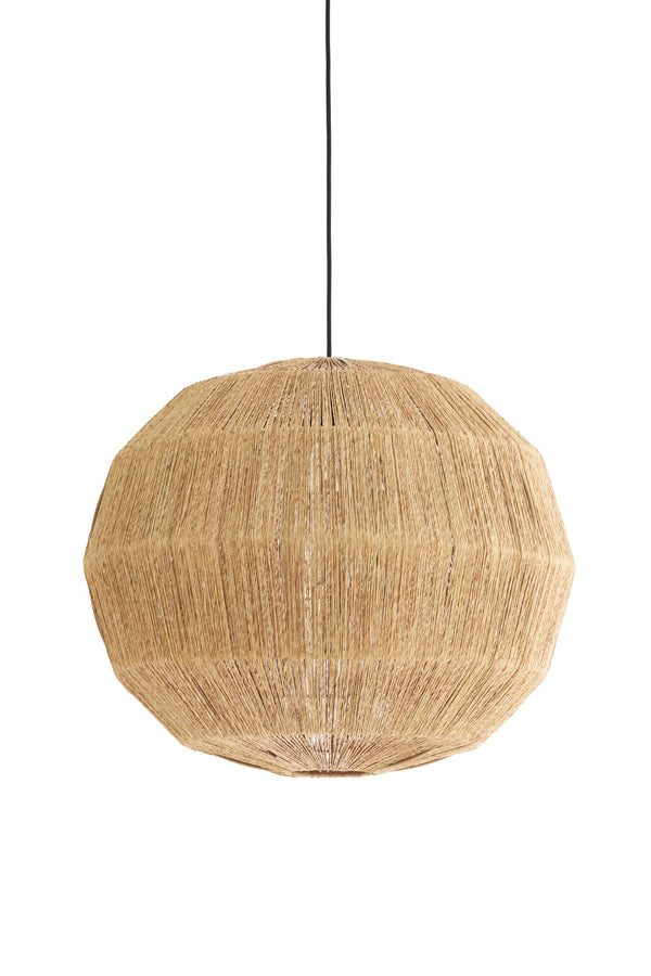 Hanging lamp 60x60 cm JUNNA jute natural