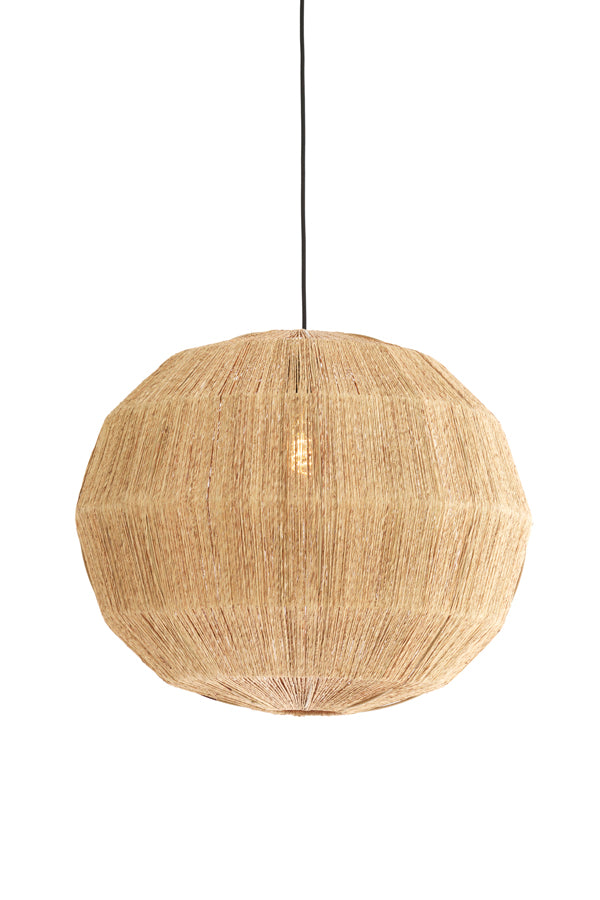 Hanging lamp 60x60 cm JUNNA jute natural