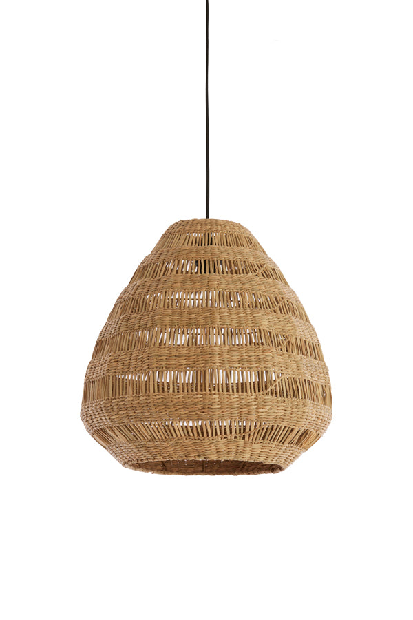 Hanging lamp 47x46 cm SOLUNA seagrass natural