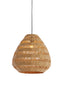 Hanging lamp 47x46 cm SOLUNA seagrass natural