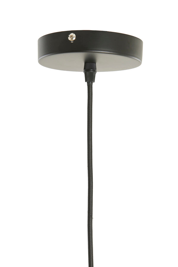 Hanging lamp 47x46 cm SOLUNA seagrass natural+brown