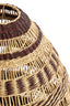 Hanging lamp 47x46 cm SOLUNA seagrass natural+brown