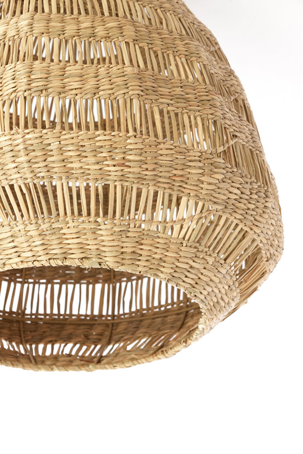 Hanging lamp 56x55 cm SOLUNA seagrass natural