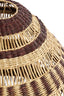 Hanging lamp 56x55 cm SOLUNA seagrass natural+brown