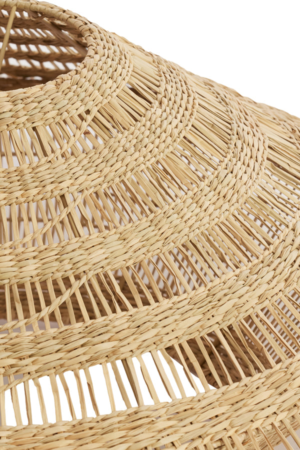 Hanging lamp 80x30 cm OWANA seagrass natural