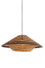 Hanging lamp 80x30 cm OWANA seagrass natural+brown