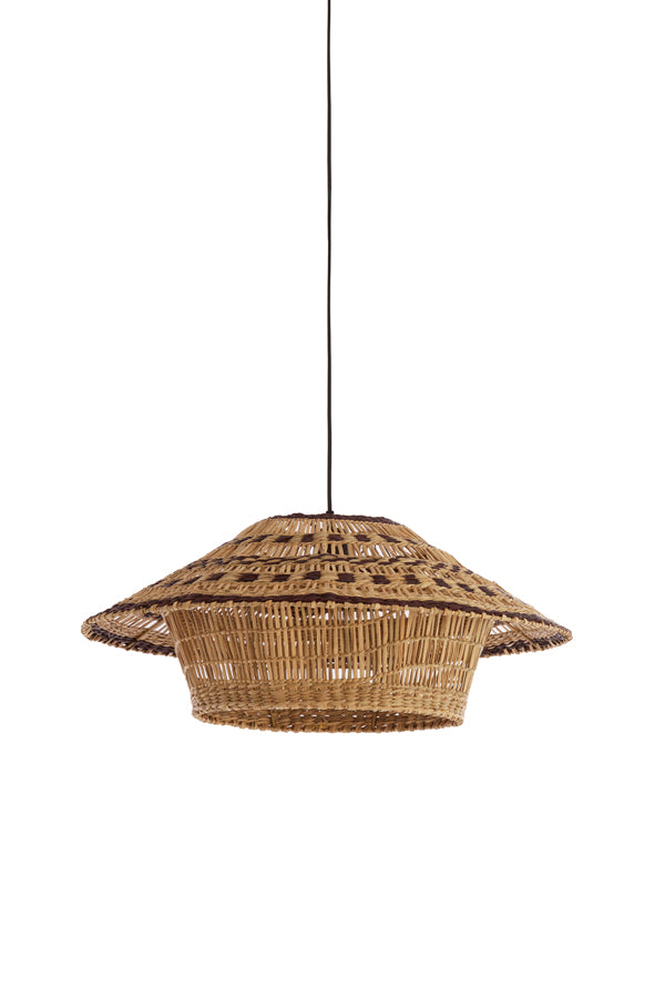 Hanging lamp 64x26 cm OWANA seagrass natural+brown