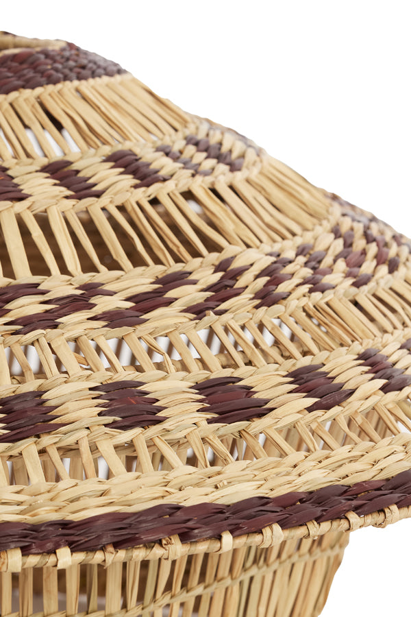 Hanging lamp 64x26 cm OWANA seagrass natural+brown