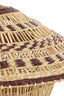 Hanging lamp 64x26 cm OWANA seagrass natural+brown