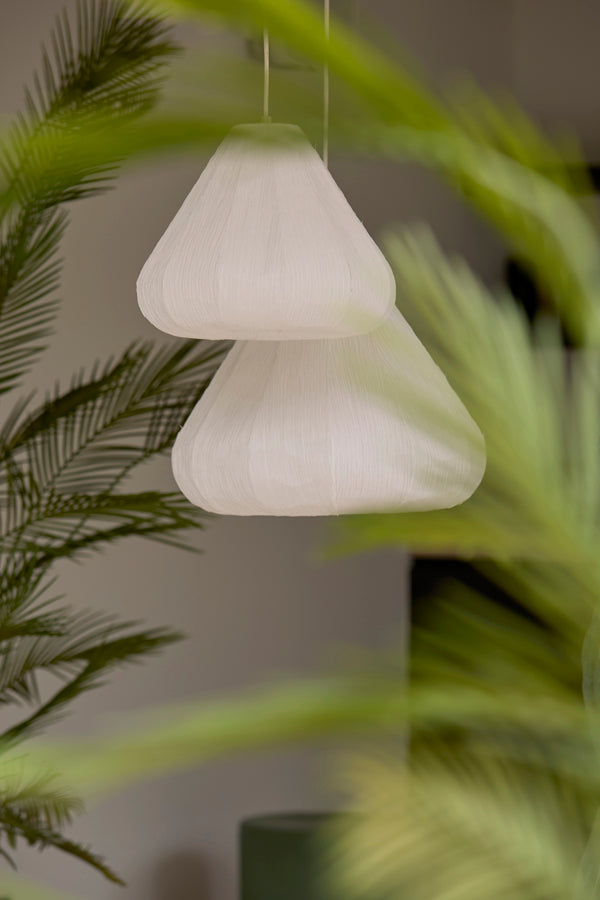 Hanging lamp 35x28 cm SARELLA paper white