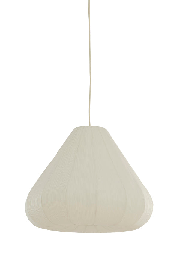 Hanging lamp 57x45 cm SARELLA paper white