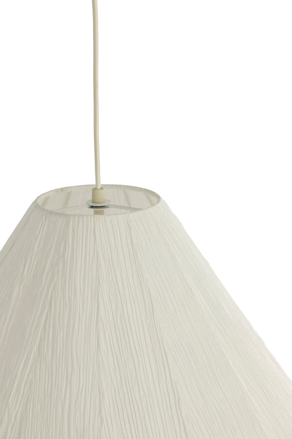 Hanging lamp 57x45 cm SARELLA paper white