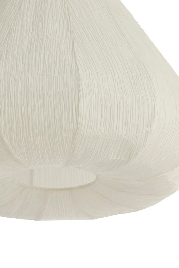 Hanging lamp 57x45 cm SARELLA paper white