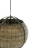 Hanging lamp 41x39 cm BOZONA rattan brown-grey