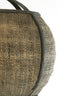 Hanging lamp 41x39 cm BOZONA rattan brown-grey