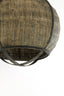 Hanging lamp 41x39 cm BOZONA rattan brown-grey