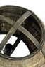 Hanging lamp 41x39 cm BOZONA rattan brown-grey