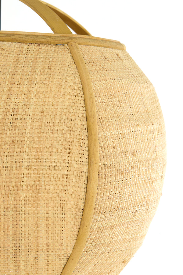 Hanging lamp 41x39 cm BOZONA rattan natural