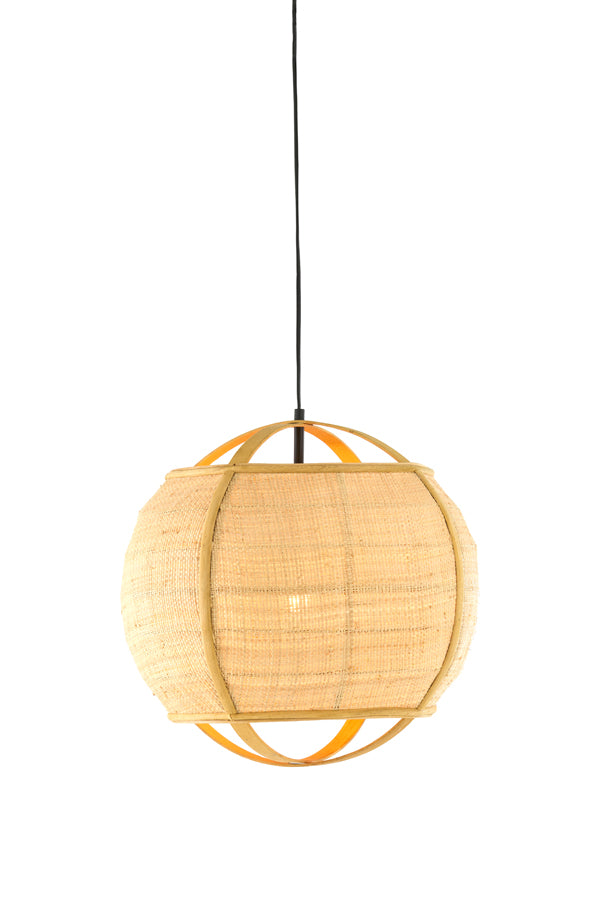 Hanging lamp 41x39 cm BOZONA rattan natural