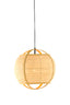Hanging lamp 41x39 cm BOZONA rattan natural