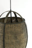 Hanging lamp 38,5x55 cm BOZONA rattan brown-grey