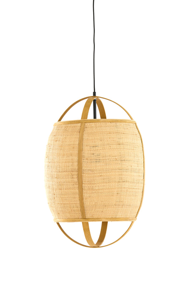 Hanging lamp 38,5x55 cm BOZONA rattan natural