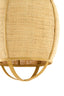 Hanging lamp 38,5x55 cm BOZONA rattan natural