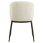 Dining chair Gandy biscotti fire retardant