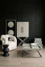Cardona Two Door Grey Shagreen Effect Cabinet