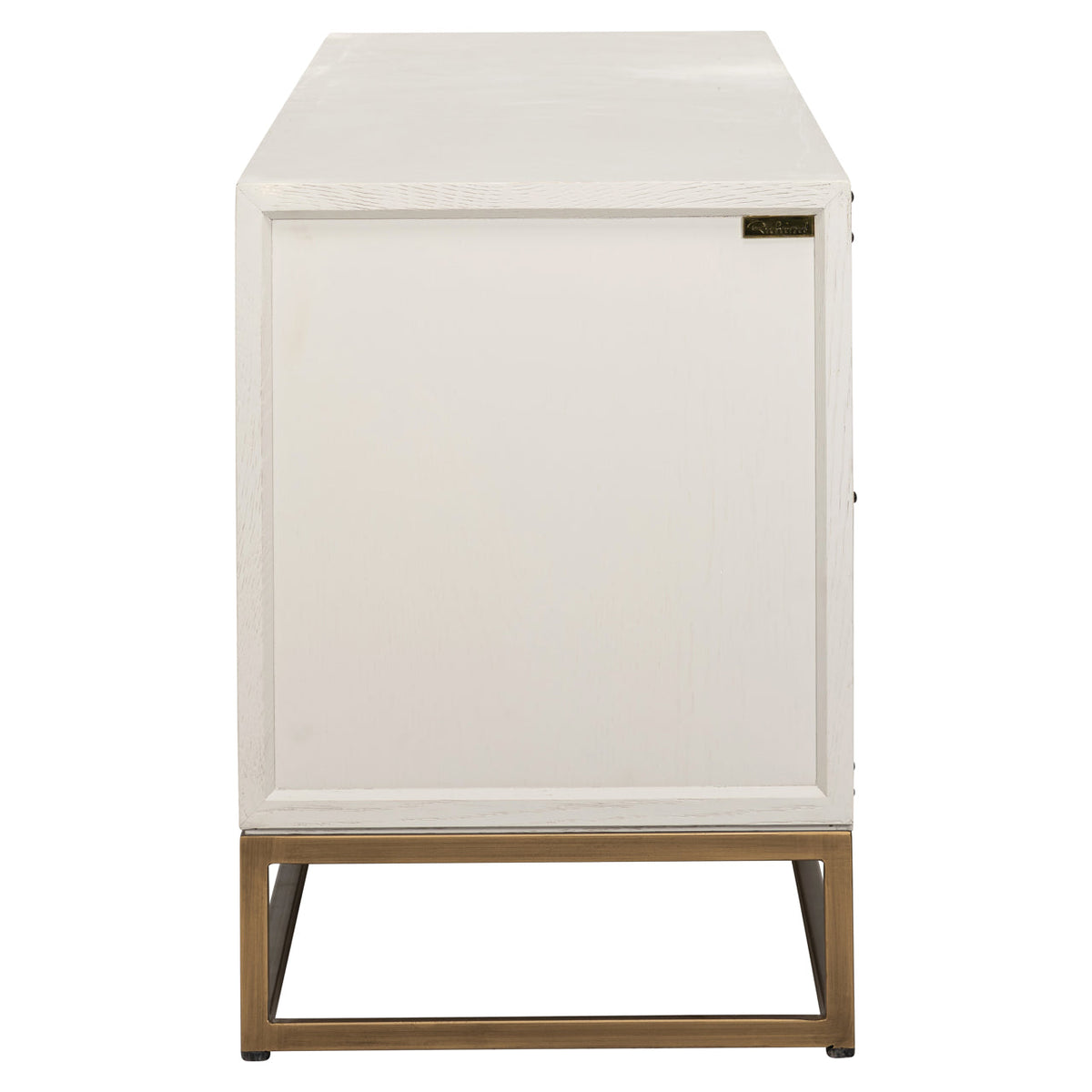 TV cabinet Whitebone brass verona grey  200