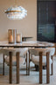 Dining chair Contigo mocca fancy