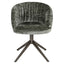 Dining chair Cassi sage chenille swivel