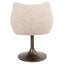Dining chair Aldo natural linear swivel