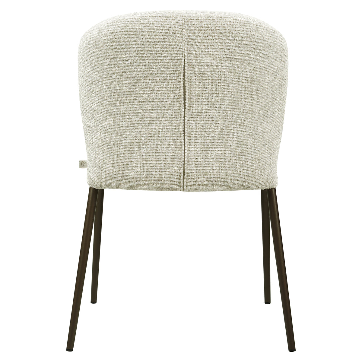 Dining chair Stacker  biscotti fire retardant (Set of 2)