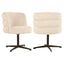 Dining chair Alexander Jones cream fusion swivel (Chadwick)