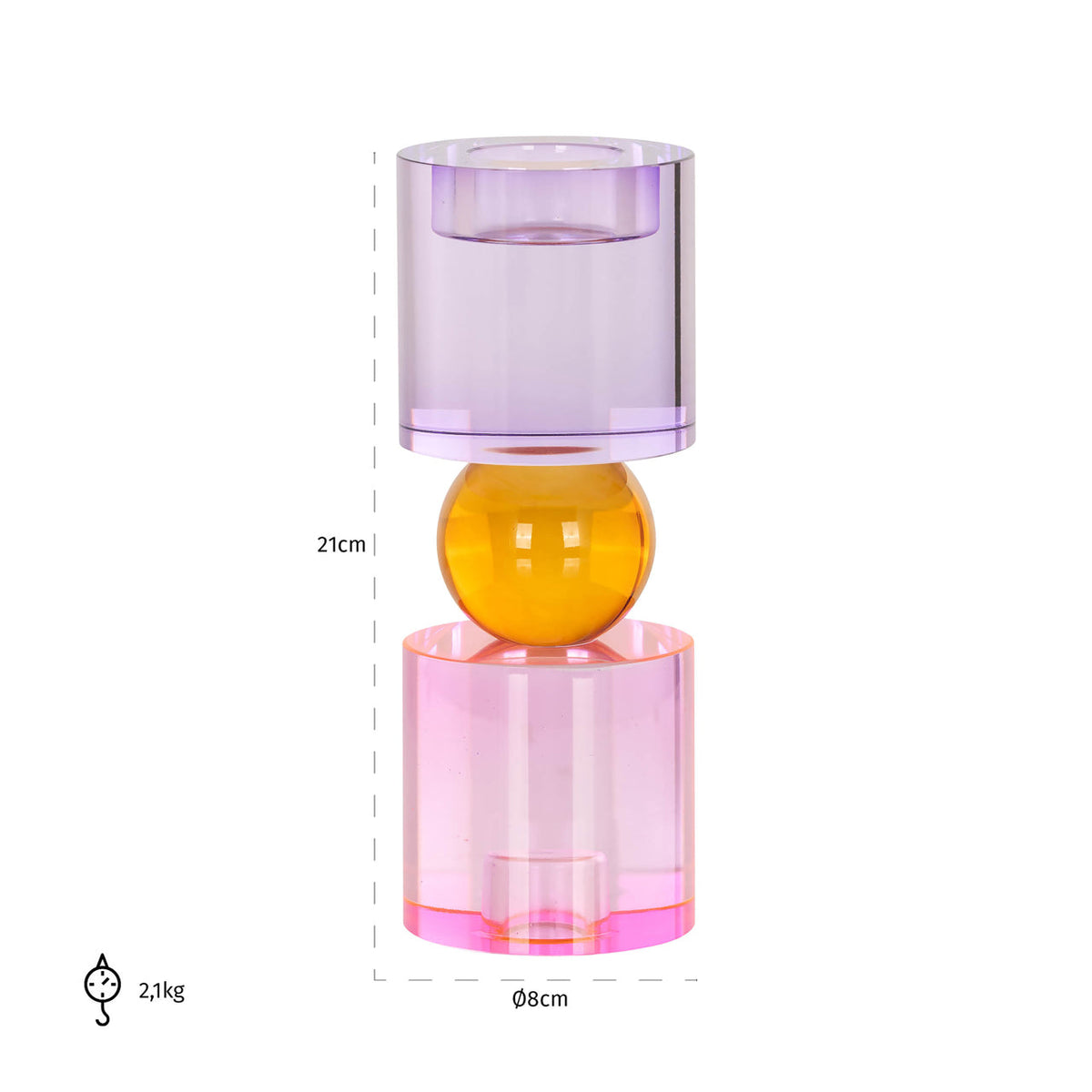 Candle holder Zahra large