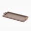 Wode Tray Rectangle Putty Leather