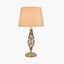 Jenna Silver Metal Twist Detail Table Lamp