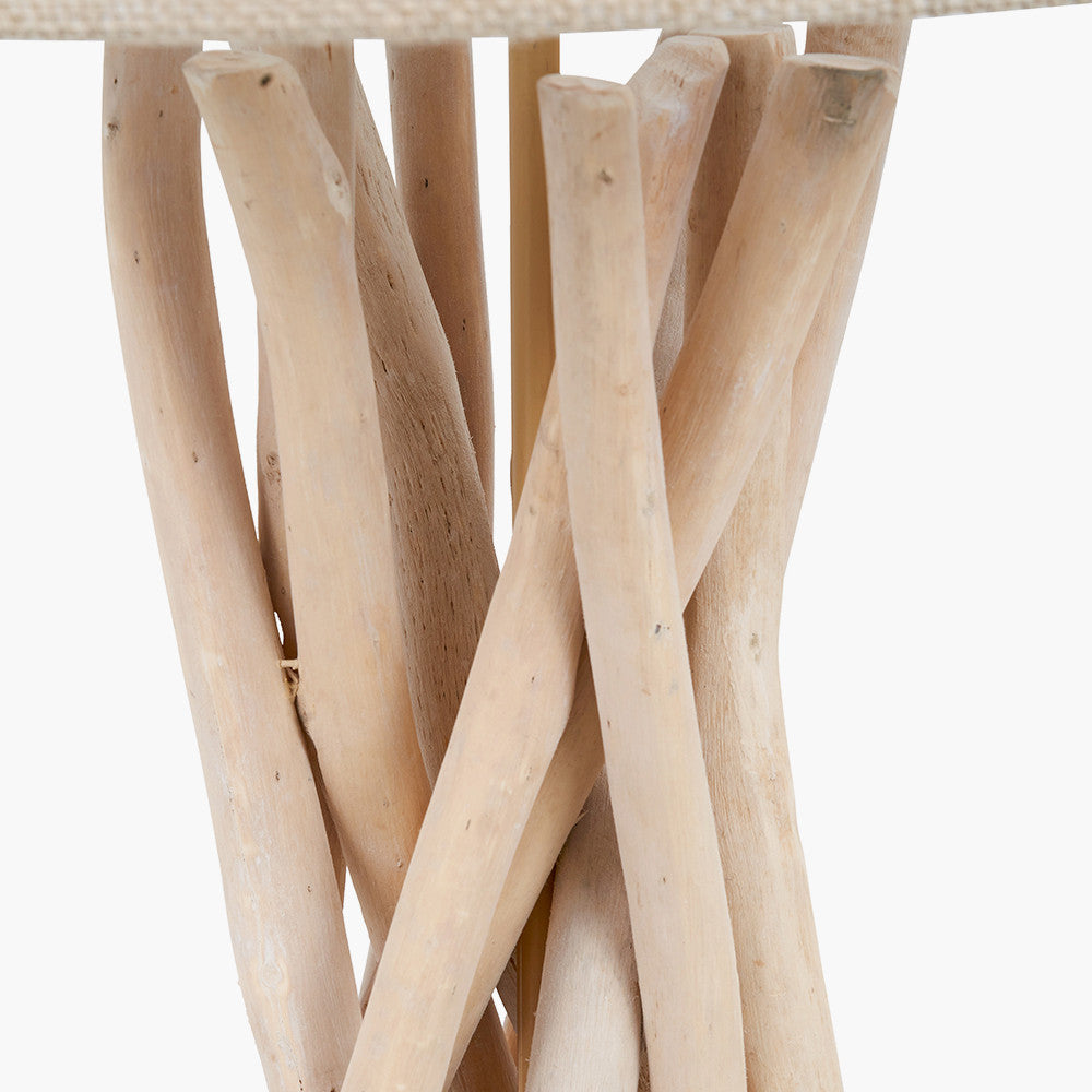 Derna Driftwood and Natural Jute Table Lamp