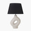 Ulla Monochrome Organic Ceramic Table Lamp