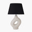 Ulla Monochrome Organic Ceramic Table Lamp