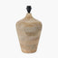 Taika White Wash Textured Wood Table Lamp