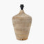 Taika White Wash Textured Wood Table Lamp